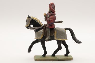 Captain with armored horse